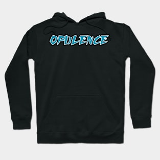 Opulence text Hoodie